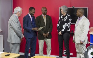 Conferment Of Ann Pike Deputy CEO Quality Scotland As A Fellow & Member Of African Forum Scotland Centre For Policy Research & Development